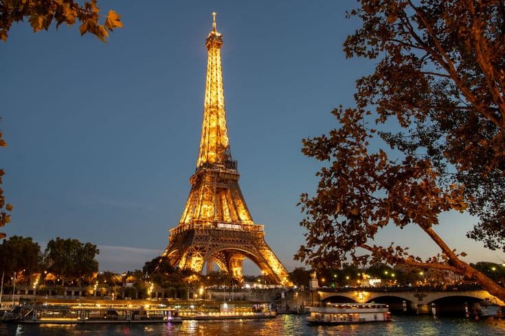 Eiffel Tower in Paris, France